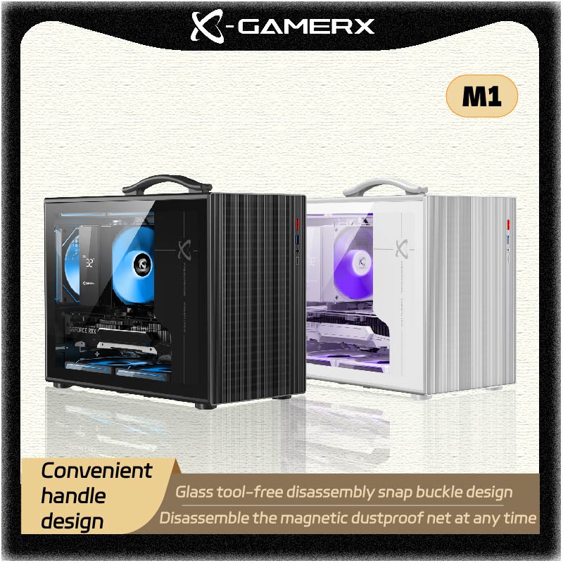 Retro Gaming Pc Case - 파워 트레인 X-Gamerx M1 M-ATX PC