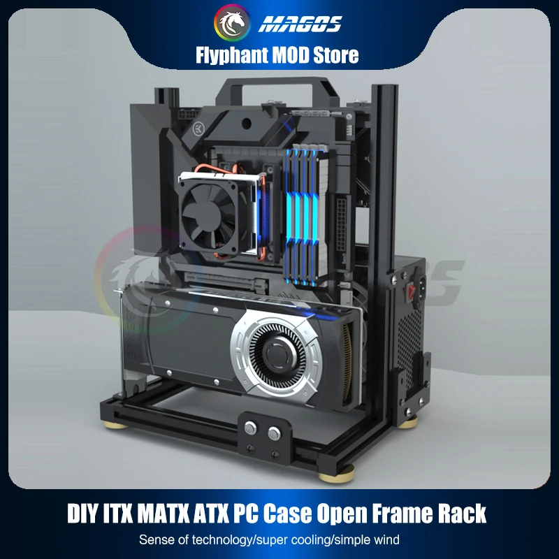 Retro Gaming Pc Case - DIY 게이머 캐비닛 ITX MATX ATX
