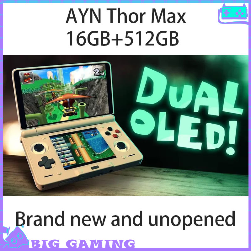 Retro Gaming Xbox One - AYN Thor Max 16GB+512GB 플립형 휴대용