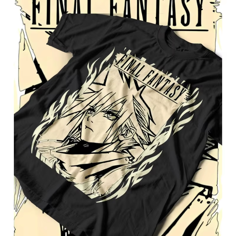 Retro Gaming T Shirts - Final Fantasy VII Rebirth FF7 티셔츠
