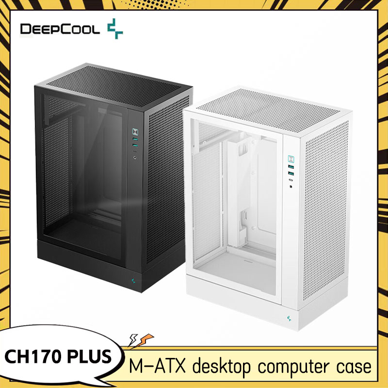 디피쿨 CH170 플러스 MATX 수직 케이스 블랙 컴 - Retro Gaming Pc Case 리뷰 및 가격