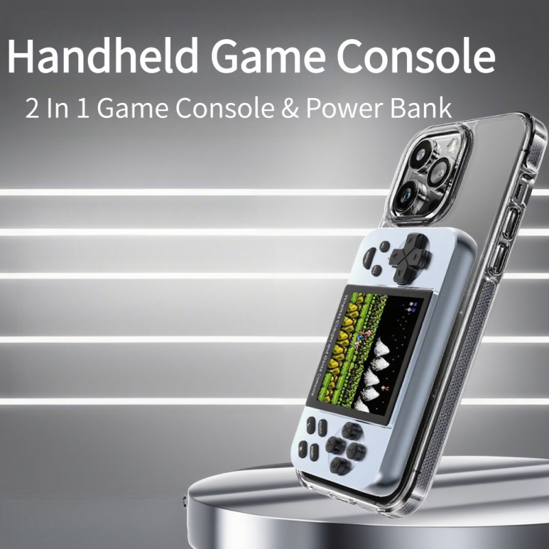 새로운 L9 휴대용 게임 콘솔, 마그네틱 무선 충전 보 - Retro Gaming Console Handheld 리뷰 및 가격