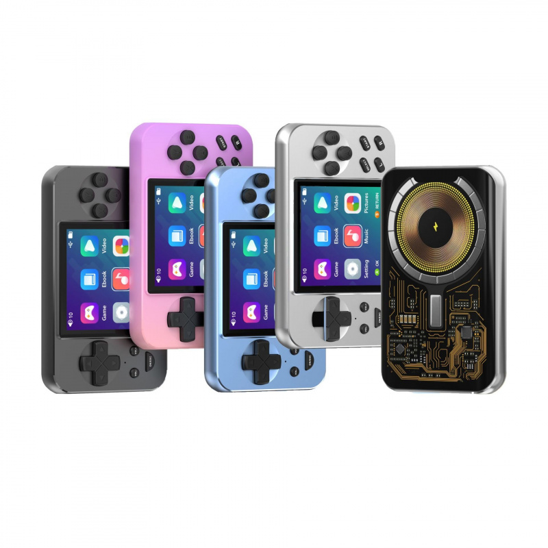 새로운 L9 휴대용 게임 콘솔, 마그네틱 무선 충전 보 - Retro Gaming Console Handheld 리뷰 및 가격