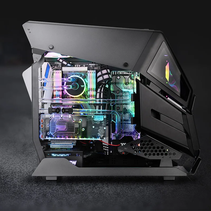 풀 타워 데스크탑 컴퓨터 수냉식 게임 케이스 오픈 글래 - Retro Gaming Pc Case 리뷰 및 가격