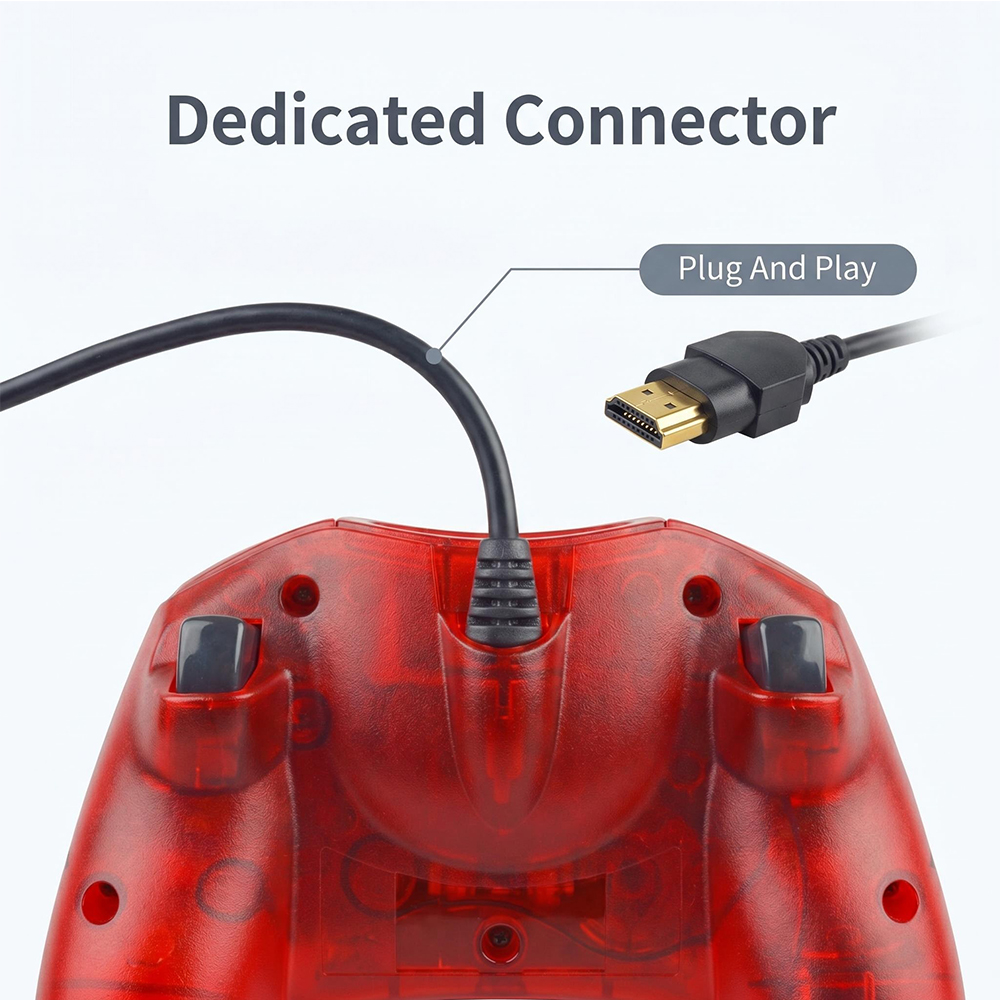 투명 1세대  유선 게임 패드 레트로 게임 전용 컨트롤 - Retro Gaming Xbox Controller 리뷰 및 가격