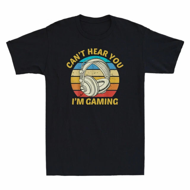 I'm Gaming Cotton Funny Retro  - Retro Gaming T Shirts 리뷰 및 가격