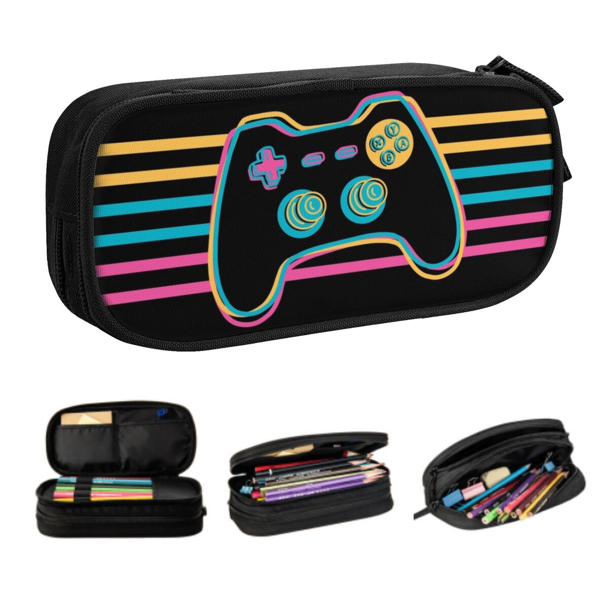사용자 정의 한국어 레트로 빈티지 게임 컨트롤러 연필  - Retro Gaming Xbox Controller 리뷰 및 가격