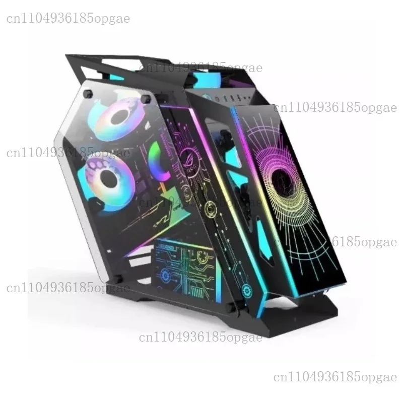 고급형 게이밍 PC 케이스, LED 패널 및 팬 내장, - Retro Gaming Pc Case 리뷰 및 가격
