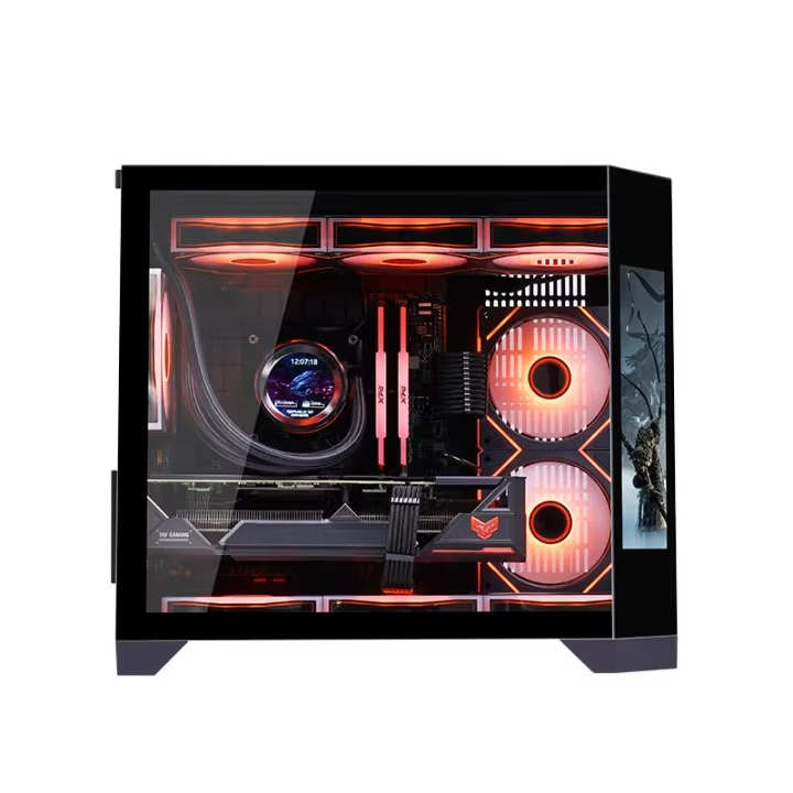 팬 없는 새로운 디자인의 미드타워 MATX 게이머 PC - Retro Gaming Pc Case 리뷰 및 가격
