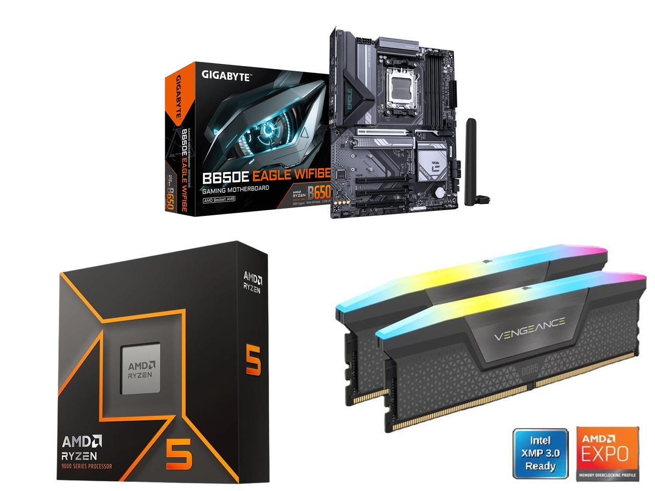 기가바이트 B650E EAGLE WIFI6E AMD A - Corsair Ram Vengeance 16Gb 리뷰 및 가격